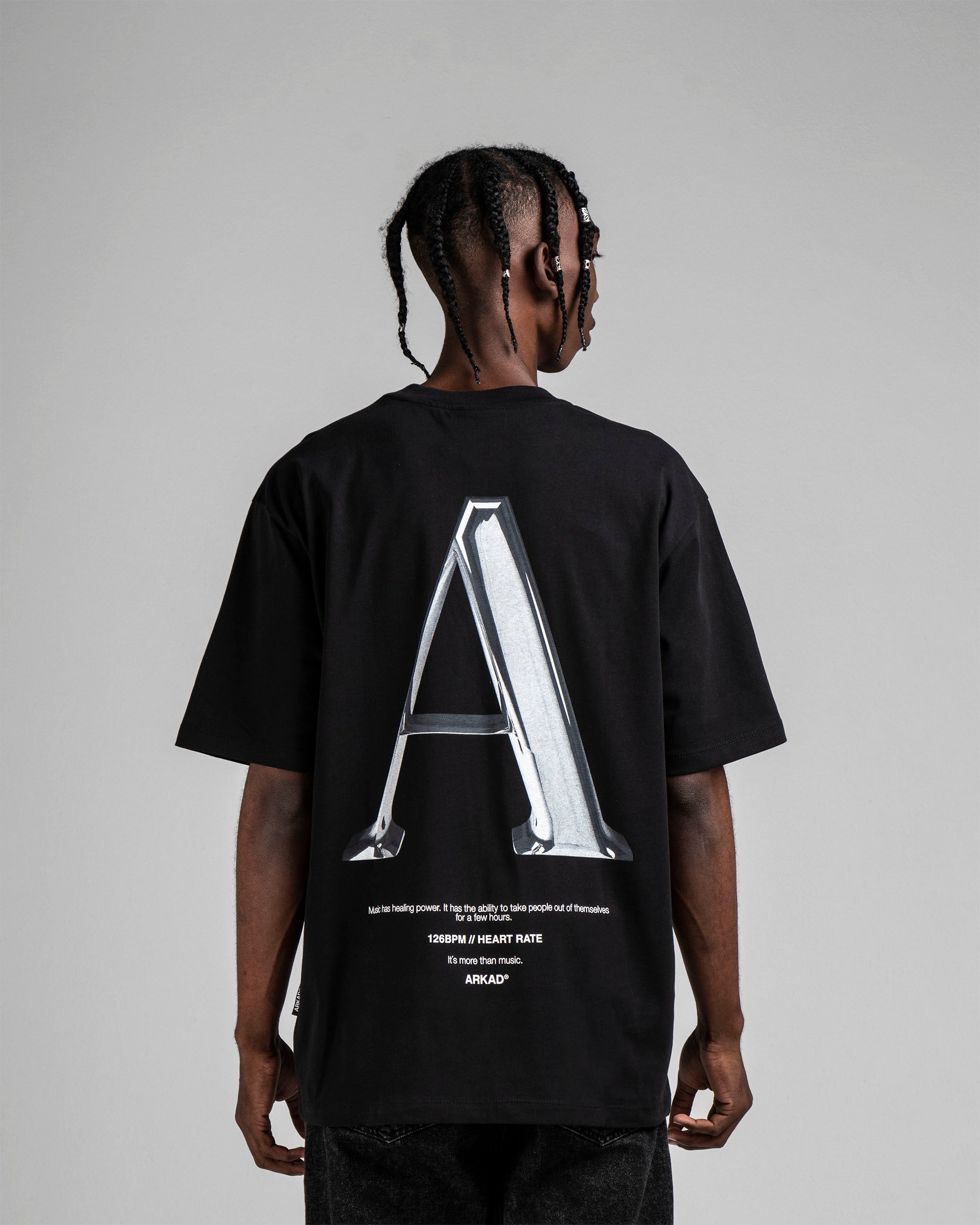 Tshirt Negra - A Chrome