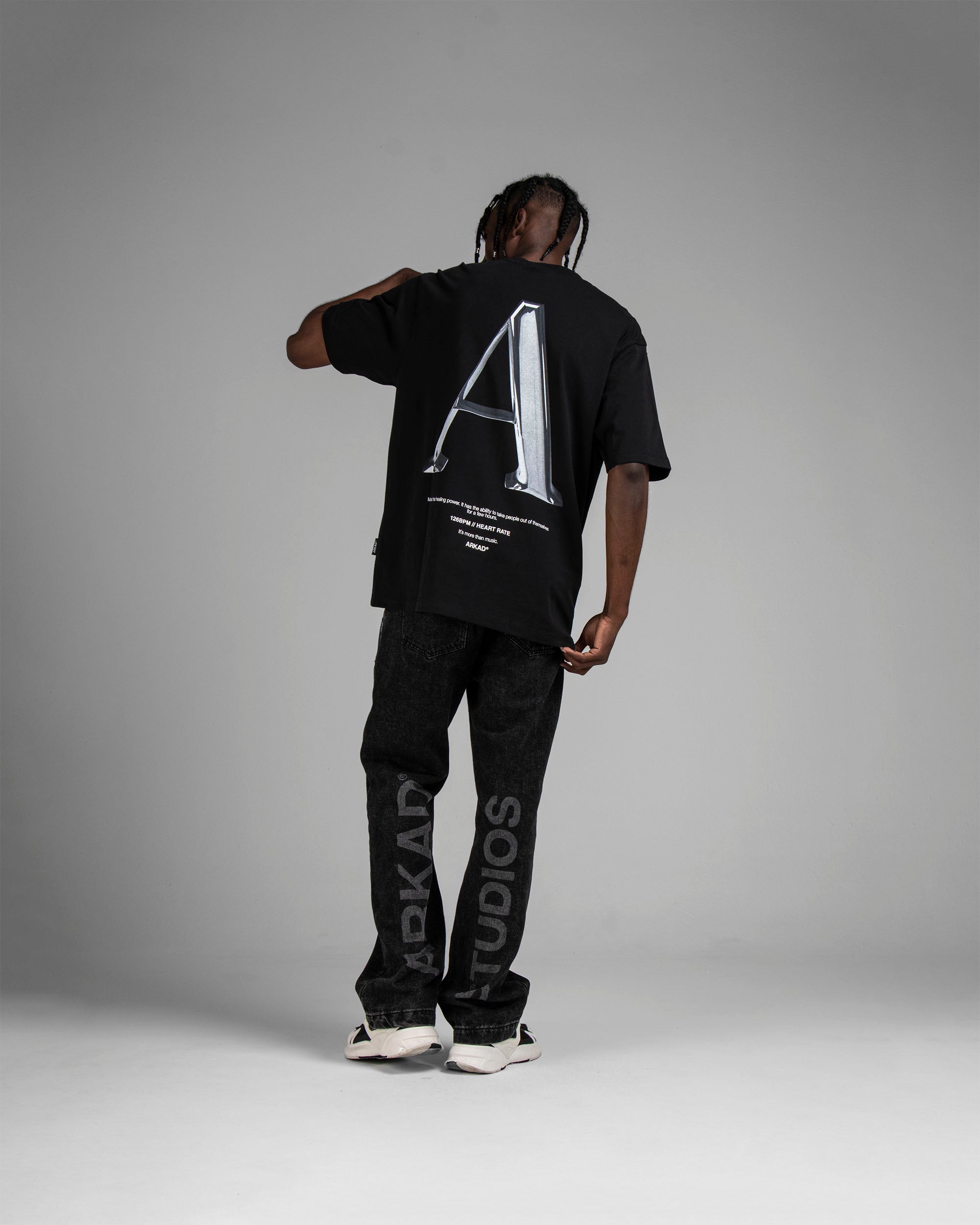 Tshirt Negra - A Chrome