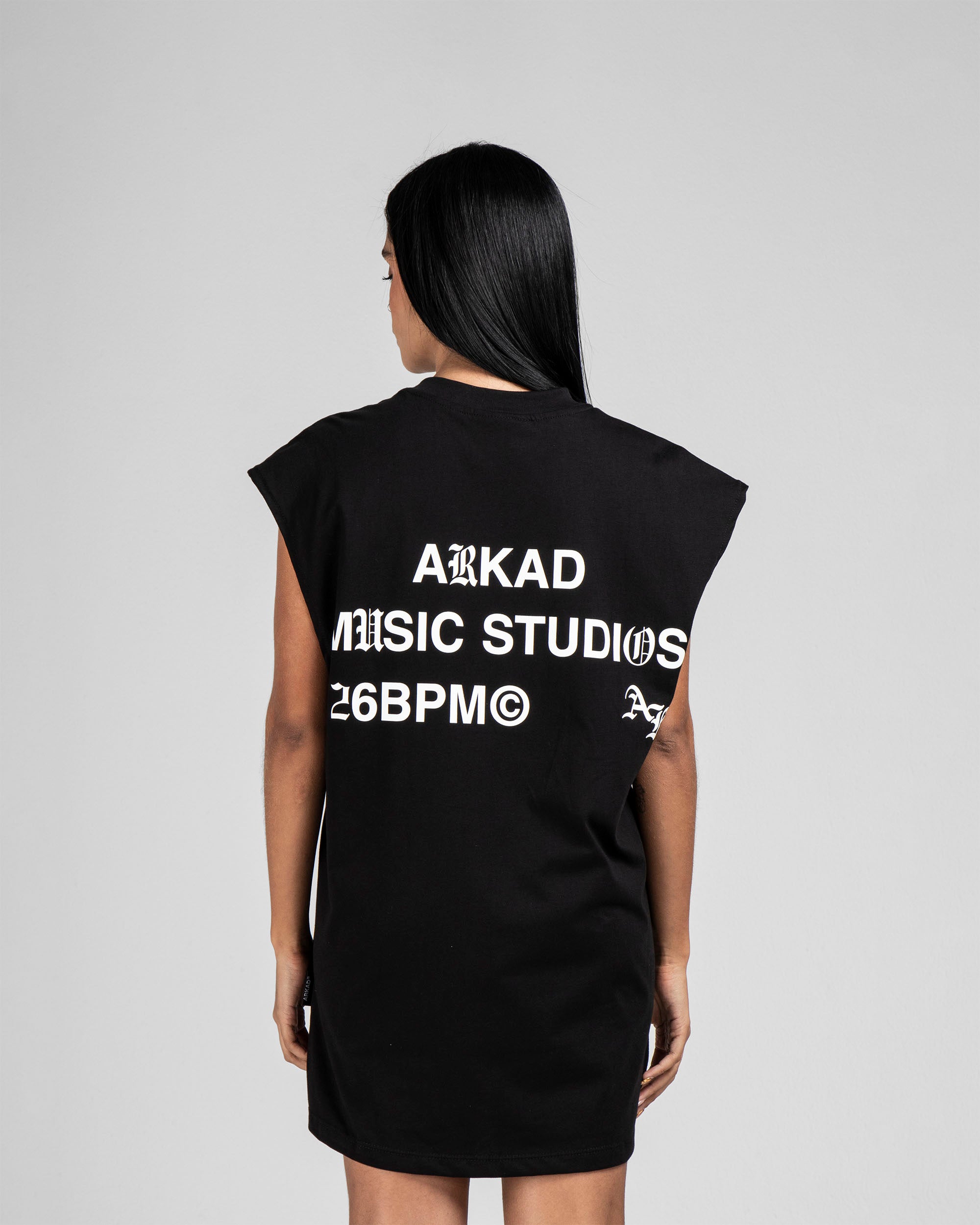 Tank Shirt Negra Arkad Music Studios