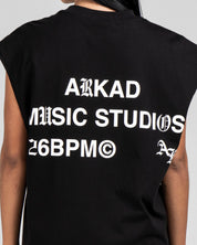 Tank Shirt Negra Arkad Music Studios