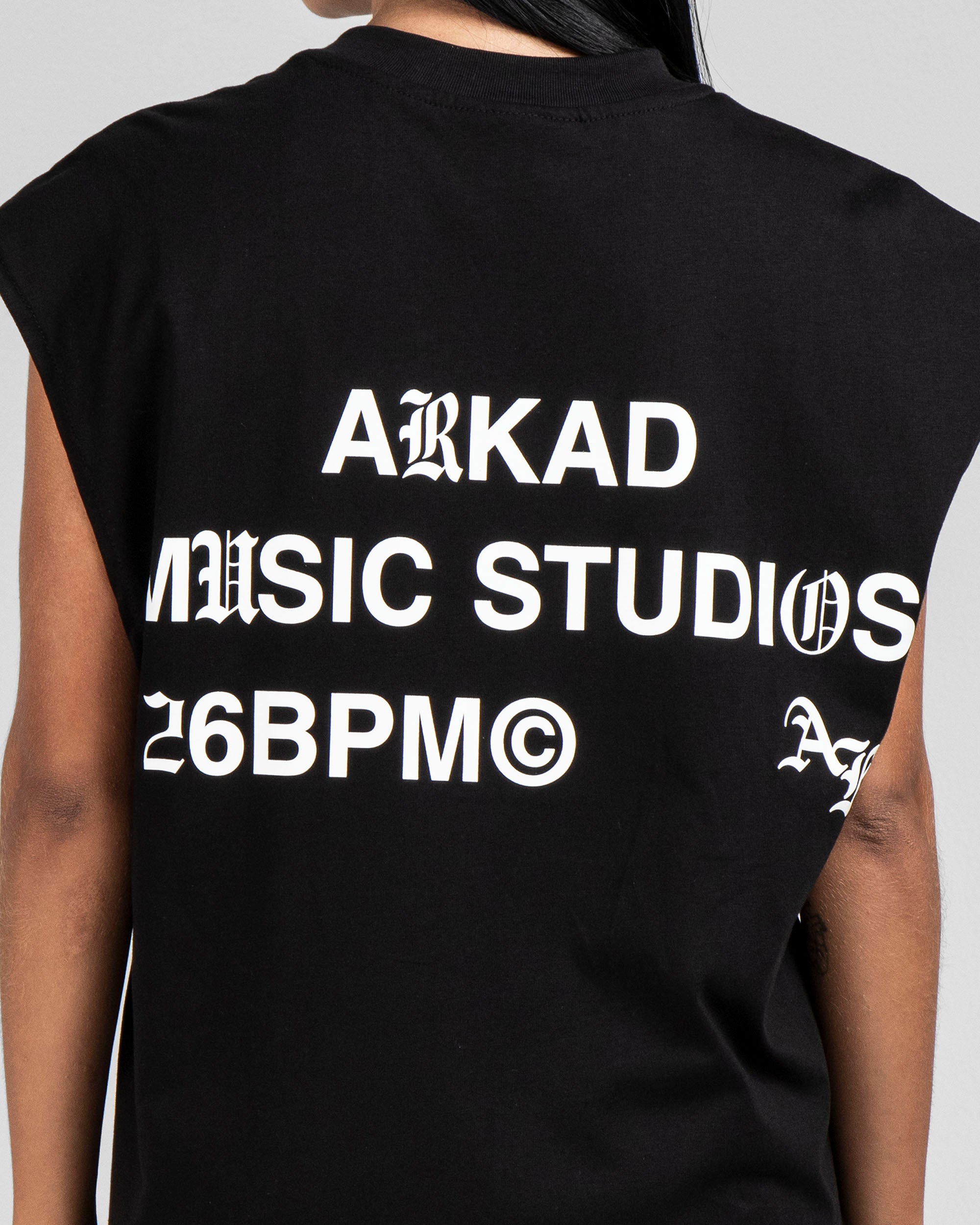 Tank Shirt Negra Arkad Music Studios