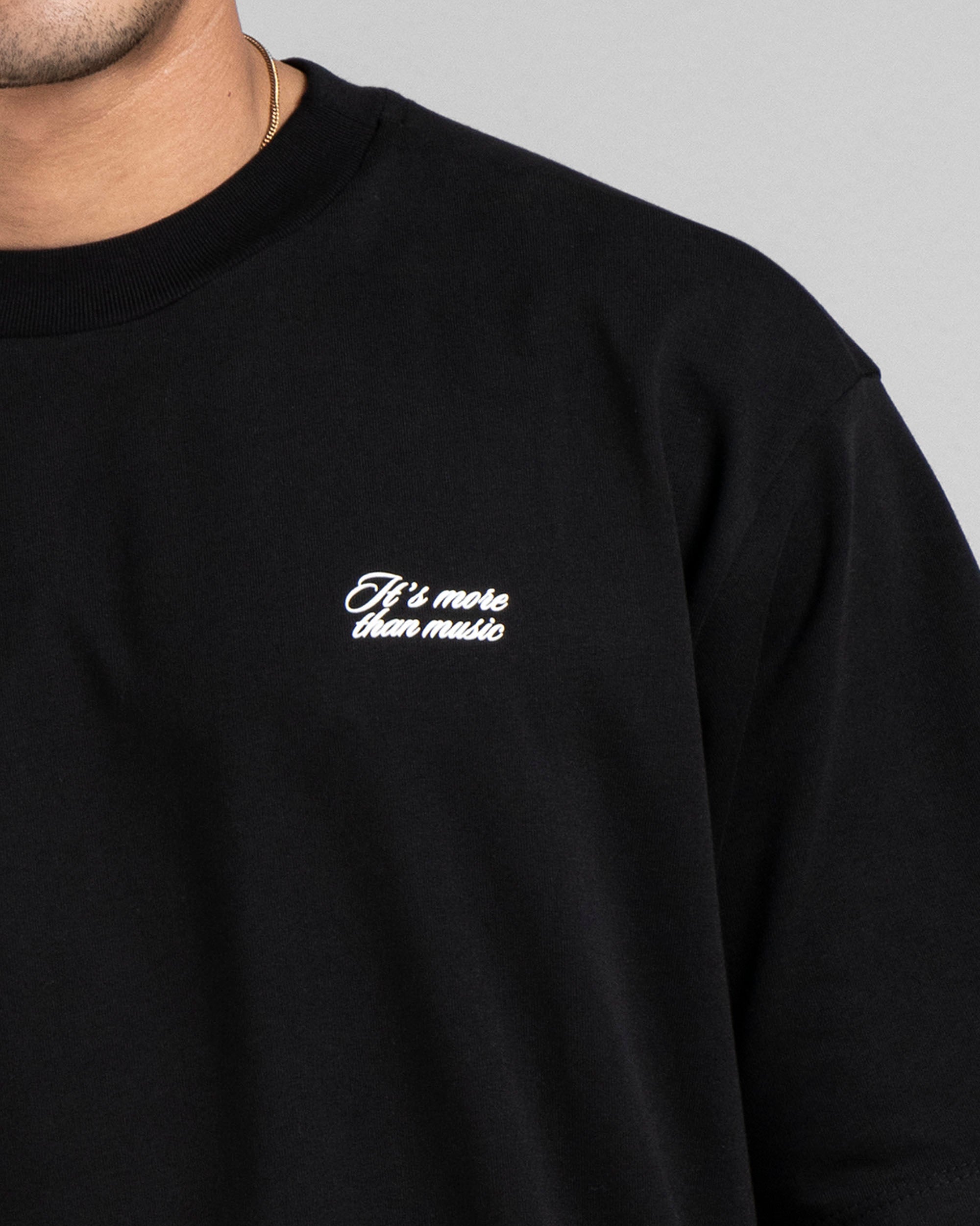 Tshirt Microphone Negra