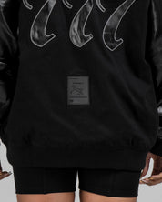 Varsity Jacket Negra