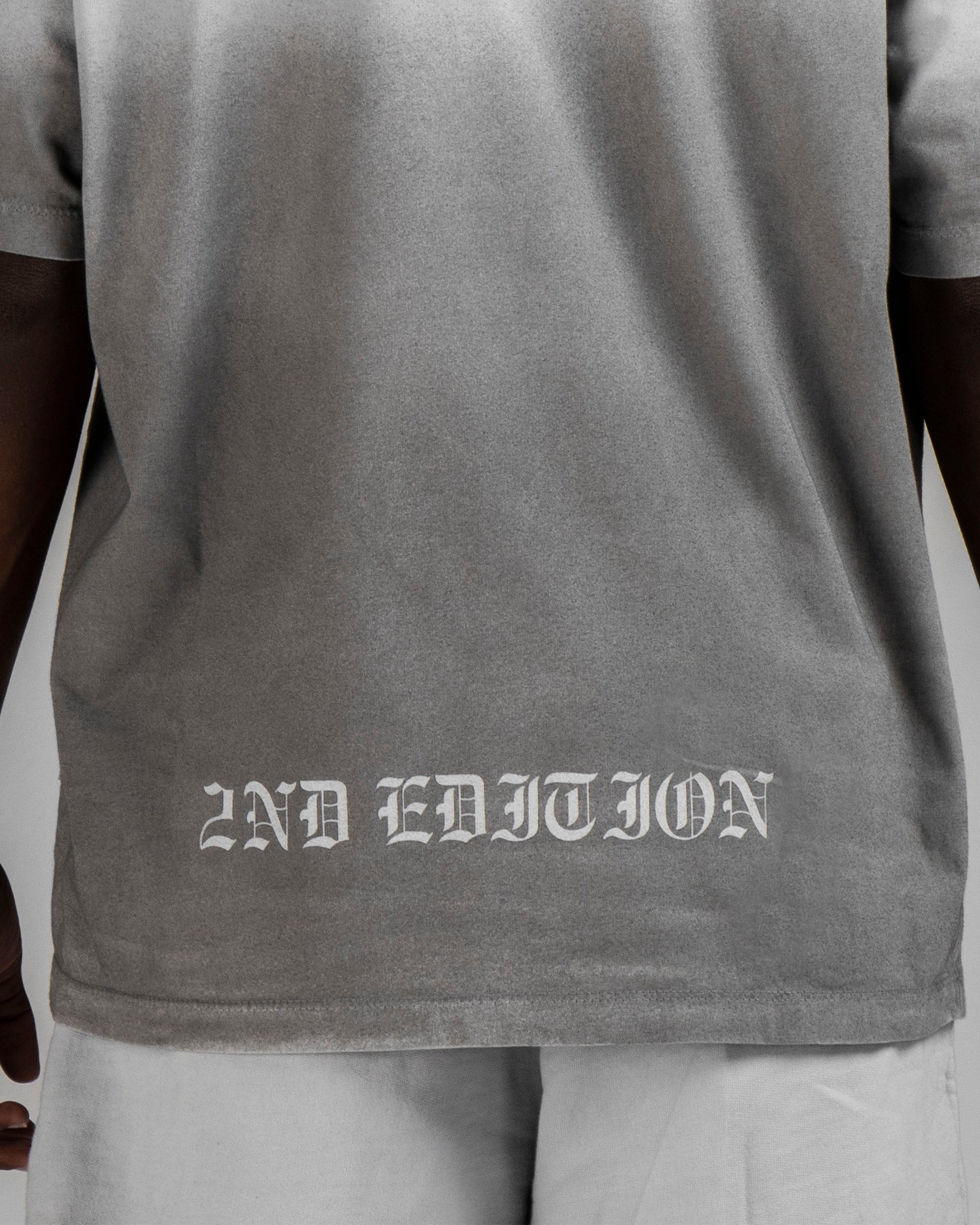 Washed Tshirt Conjunto Gris Iluminaciones AK ST