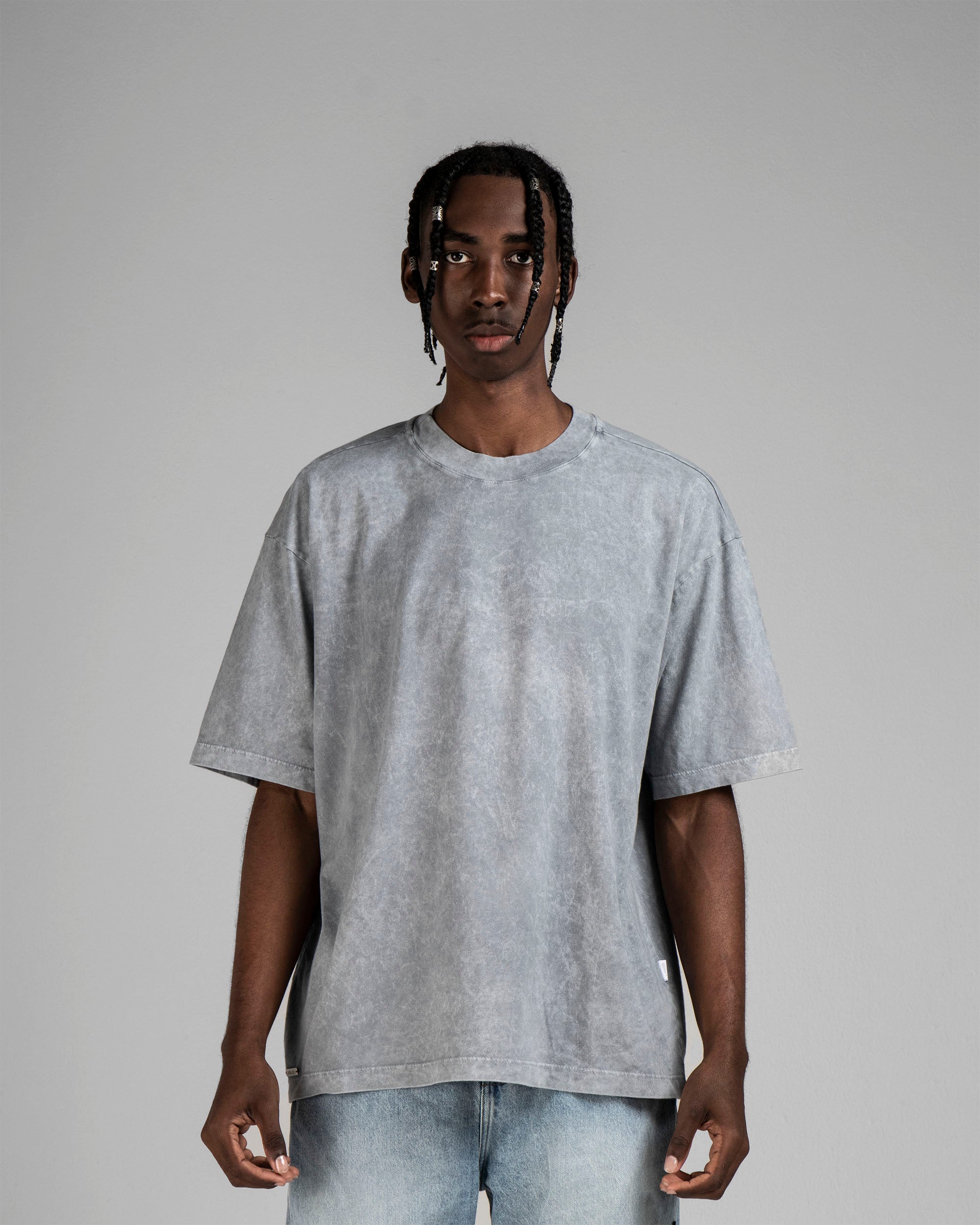 Washed Tshirt Gris Clara
