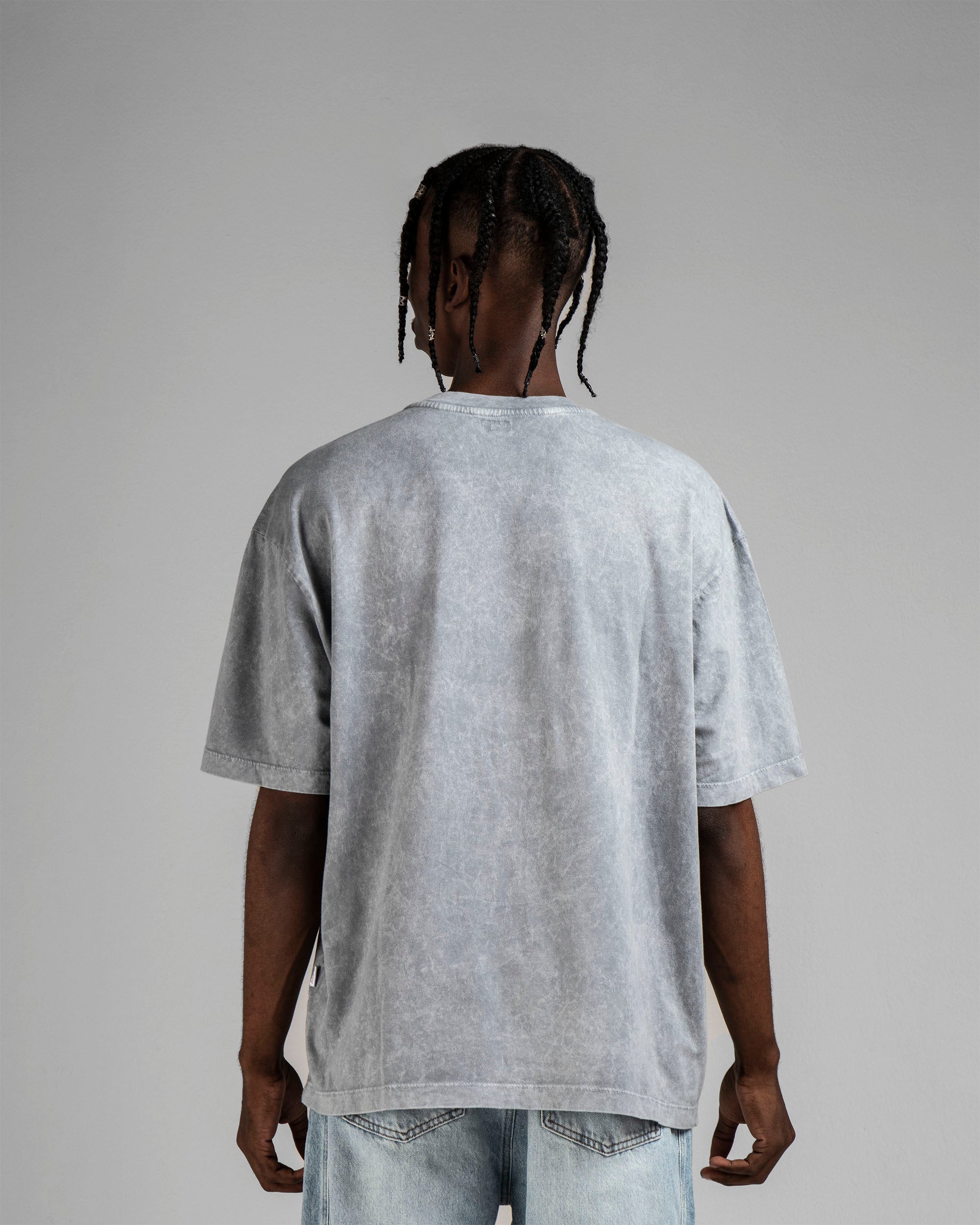 Washed Tshirt Gris Clara