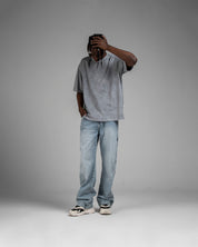 Washed Tshirt Gris Clara