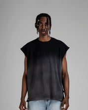 Classic Tank Shirt Washed Negra Iluminación