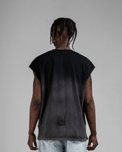 Classic Tank Shirt Washed Negra Iluminación