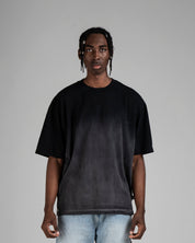 Classic Tank Shirt Washed Negra Iluminación