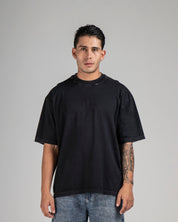Washed Tshirt Negra