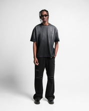 Denim Pant Destroyed Negro