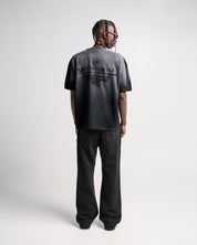 Denim Pant Destroyed Negro