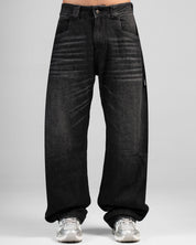 Denim Pant Baggy Negro Iluminaciones