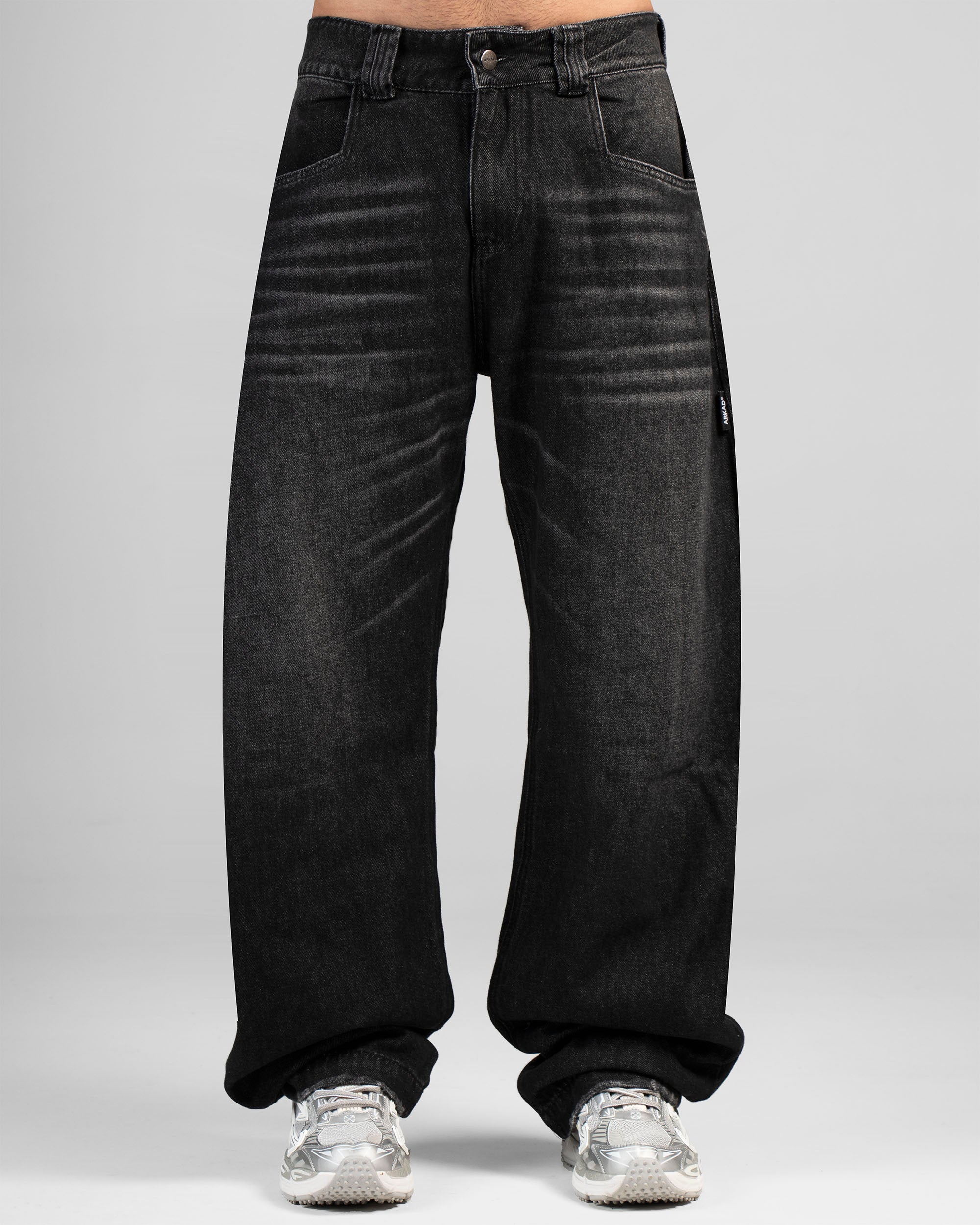 Denim Pant Baggy Negro Iluminaciones