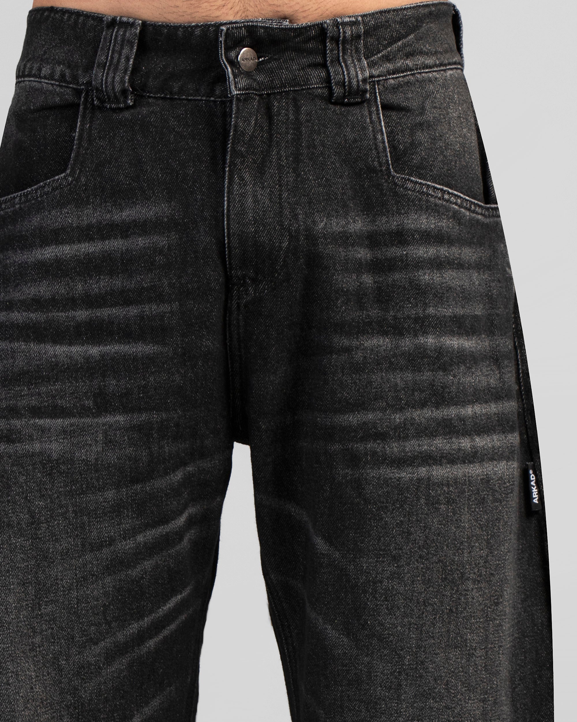 Denim Pant Baggy Negro Iluminaciones