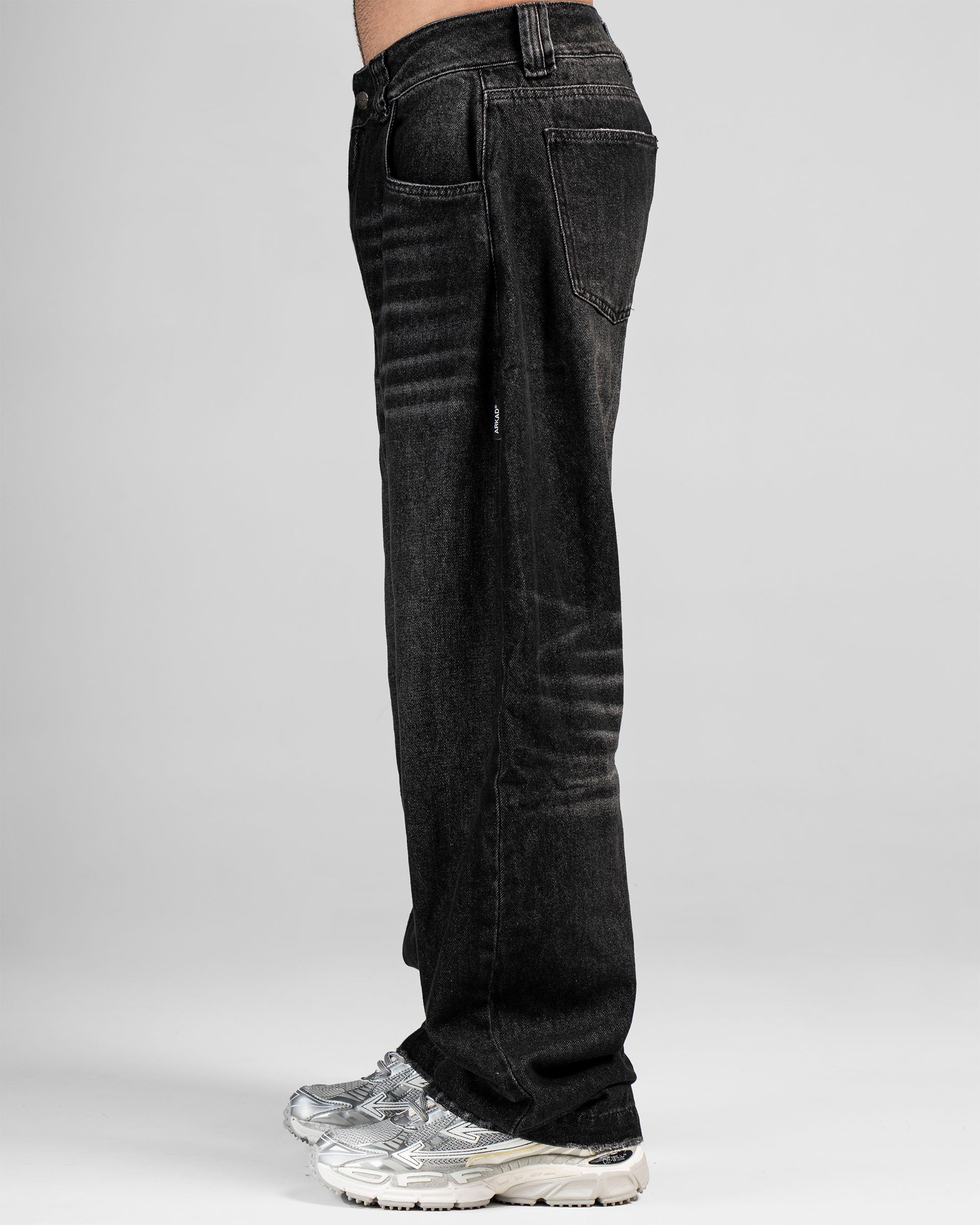 Denim Pant Baggy Negro Iluminaciones