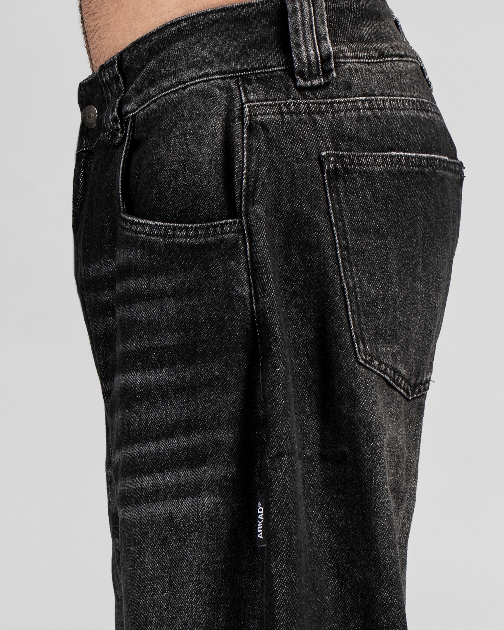 Denim Pant Baggy Negro Iluminaciones