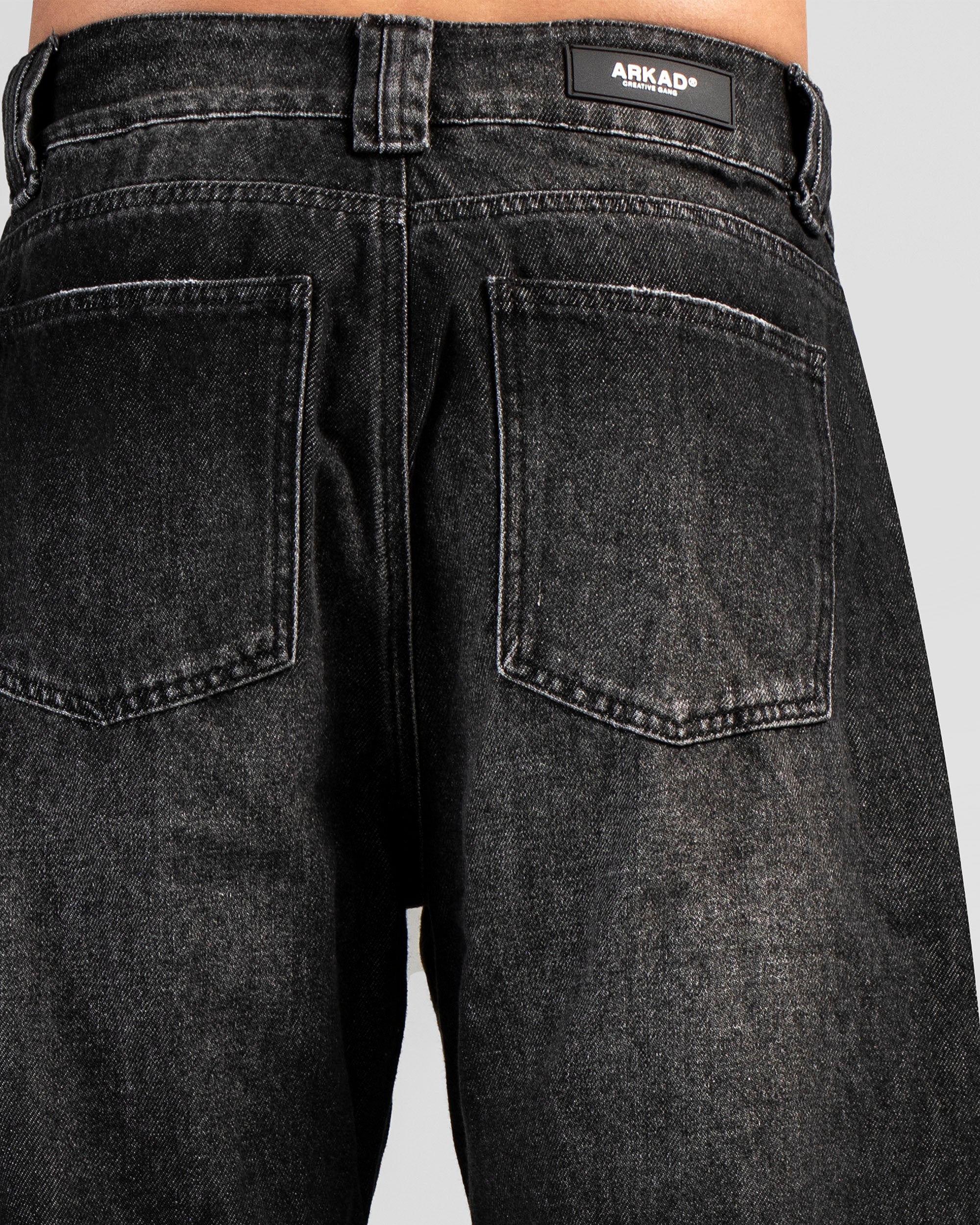 Denim Pant Baggy Negro Iluminaciones