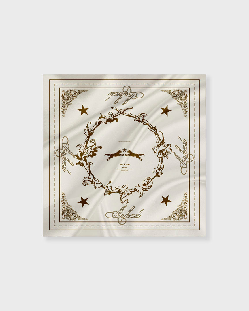 Bandana Beige Arabesques Topdog