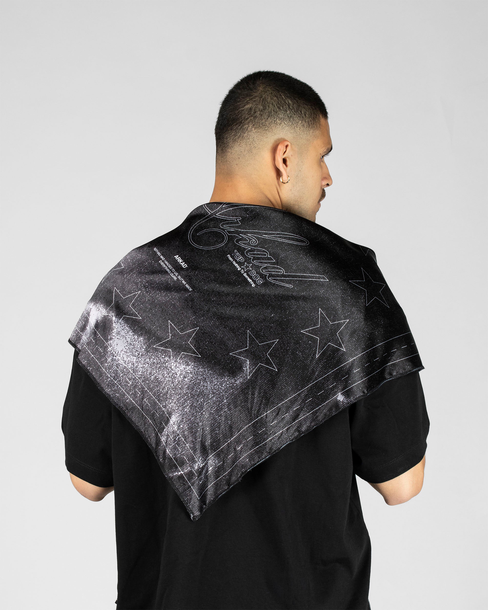 Bandana Negra Estrellas Dopdog
