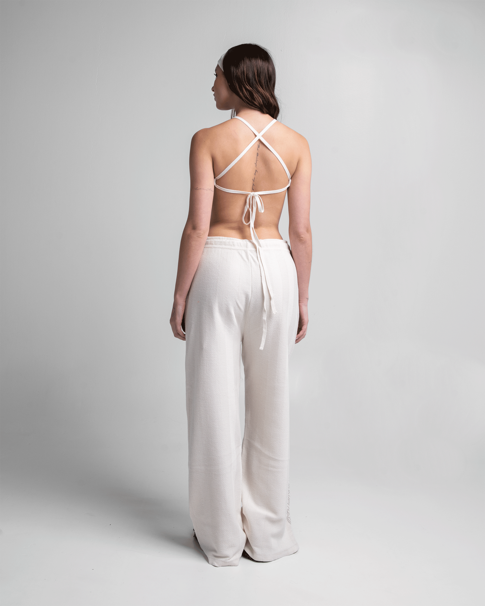 Knit Pant Legione Crema Unisex