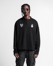 Polo Sweater Negro Legione