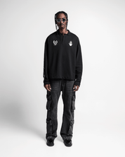 Polo Sweater Negro Legione