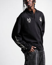 Polo Sweater Negro Legione