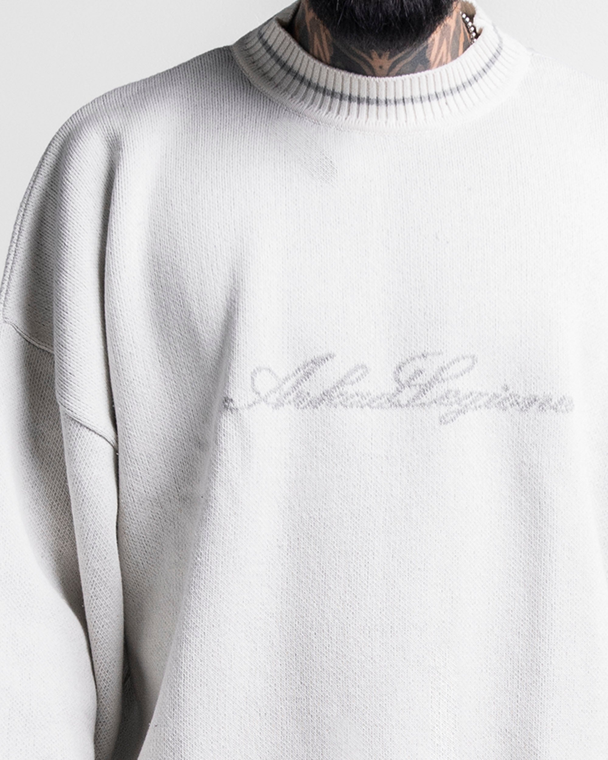 Knit Sweater Legione Blanco