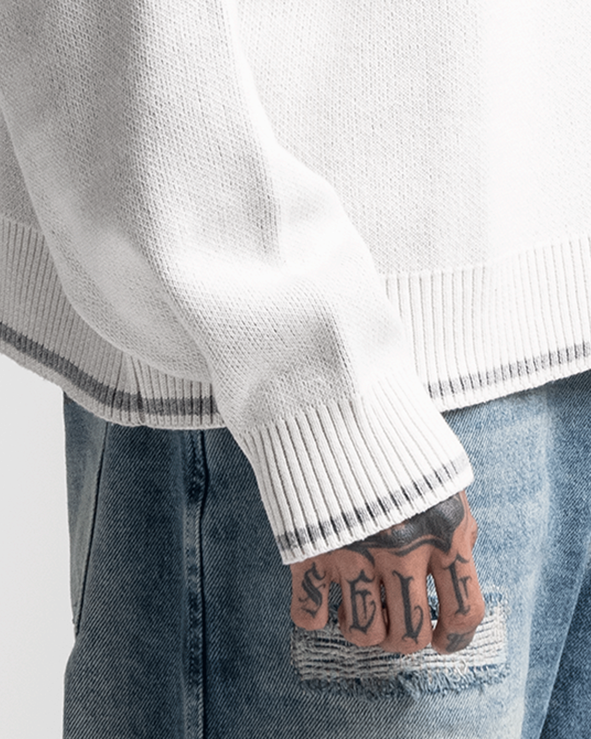 Knit Sweater Legione Blanco