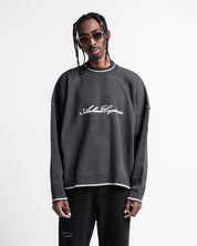 Knit Sweater Legione Gris Oscuro