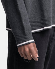 Knit Sweater Legione Gris Oscuro