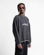 Knit Sweater Legione Gris Oscuro