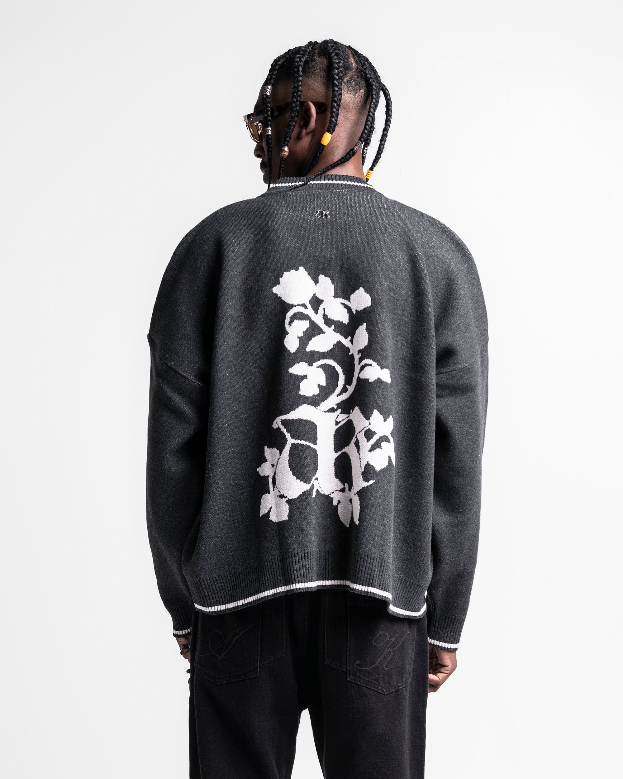 Knit Sweater Legione Gris Oscuro