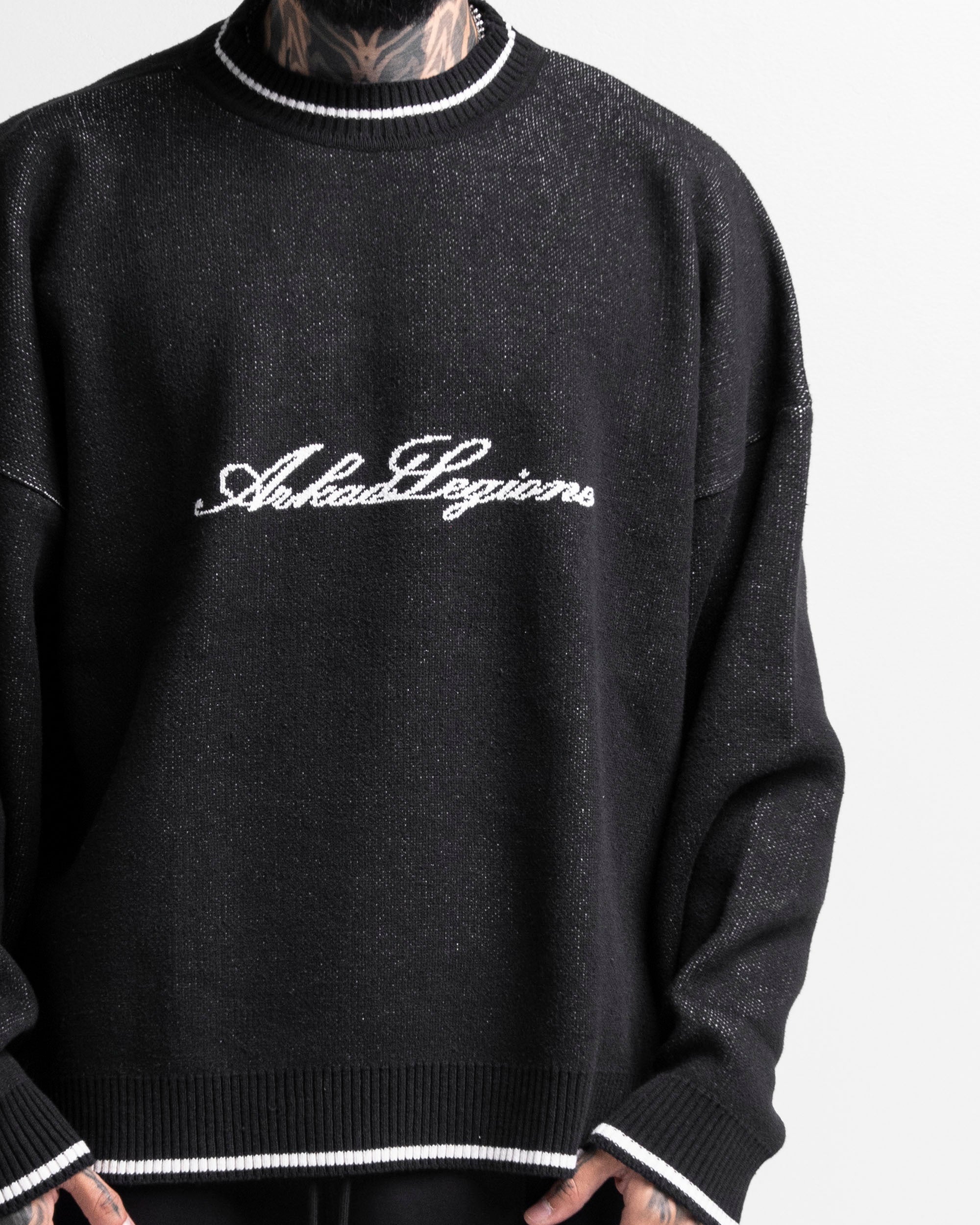 Knit Sweater Legione Negro