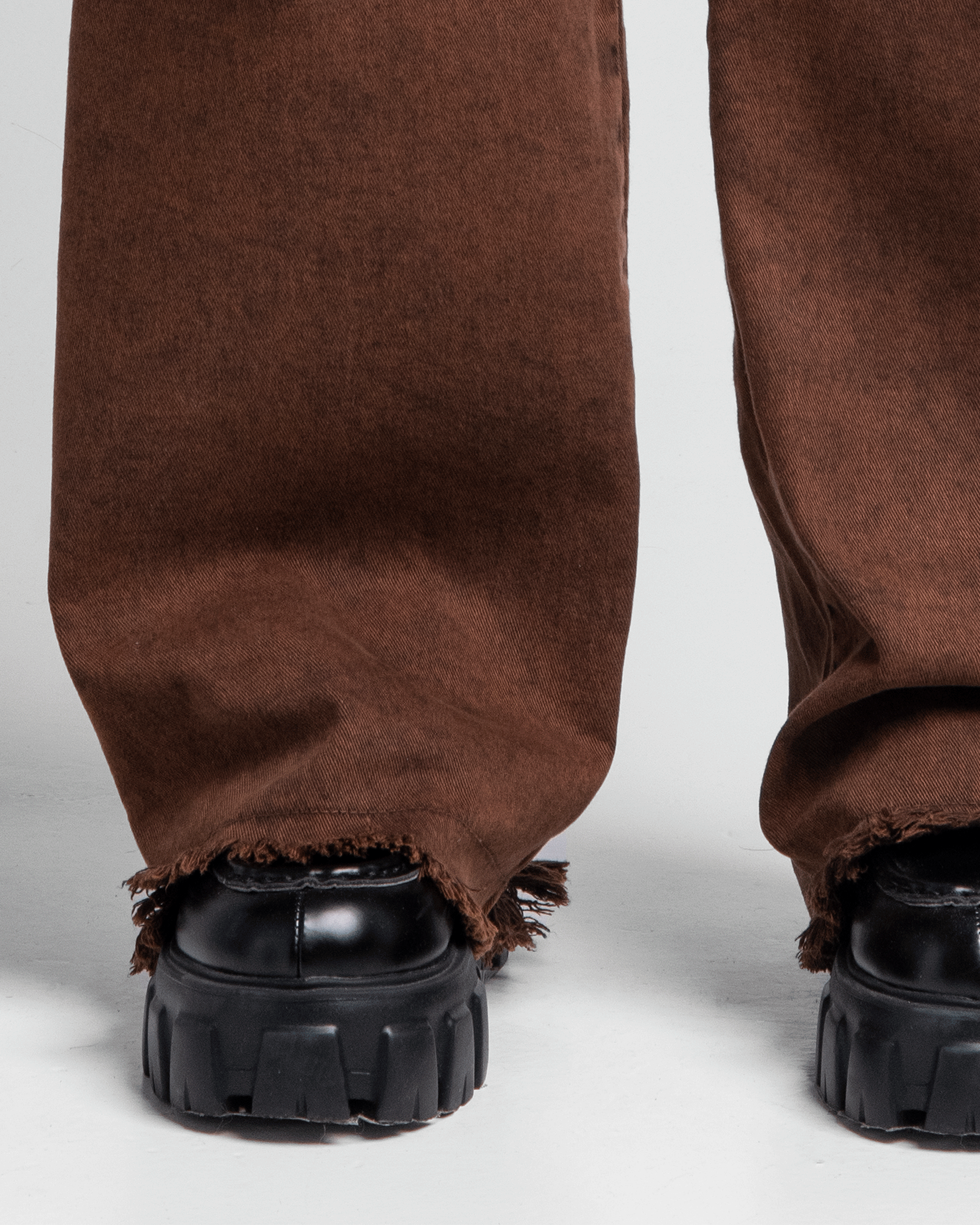 Jean Acid Wash Cafe Mujer