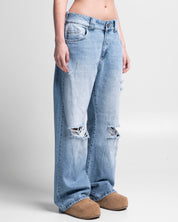 Jean Azul Destroyed - Unisex