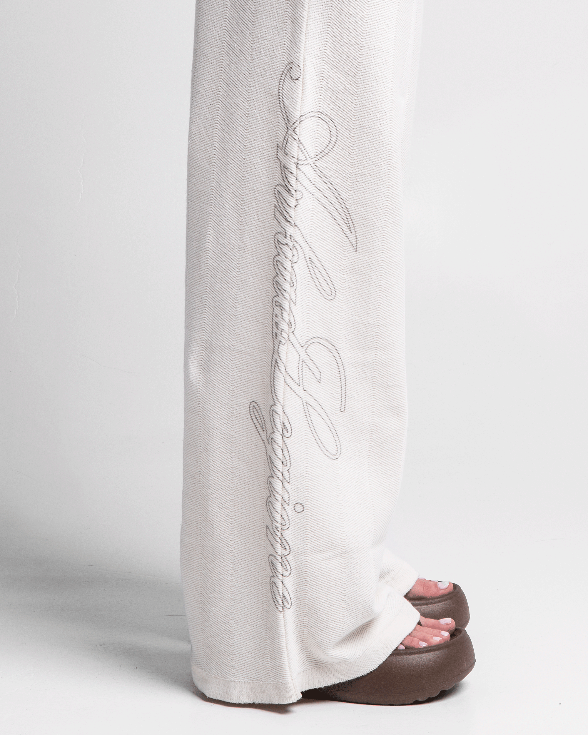 Knit Pant Legione Crema Unisex