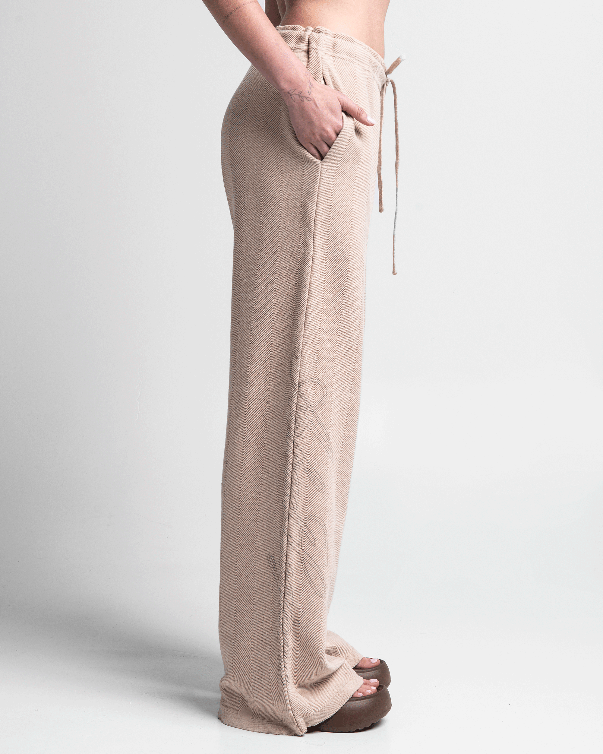 Knit Pant Legione Khaki - Unisex