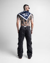 Bandana Cuadros Azul Legione