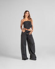 Jean Negro Hustler Mujer