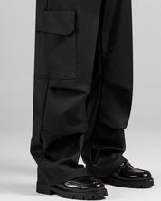 Tailored Pant Cargo Negro