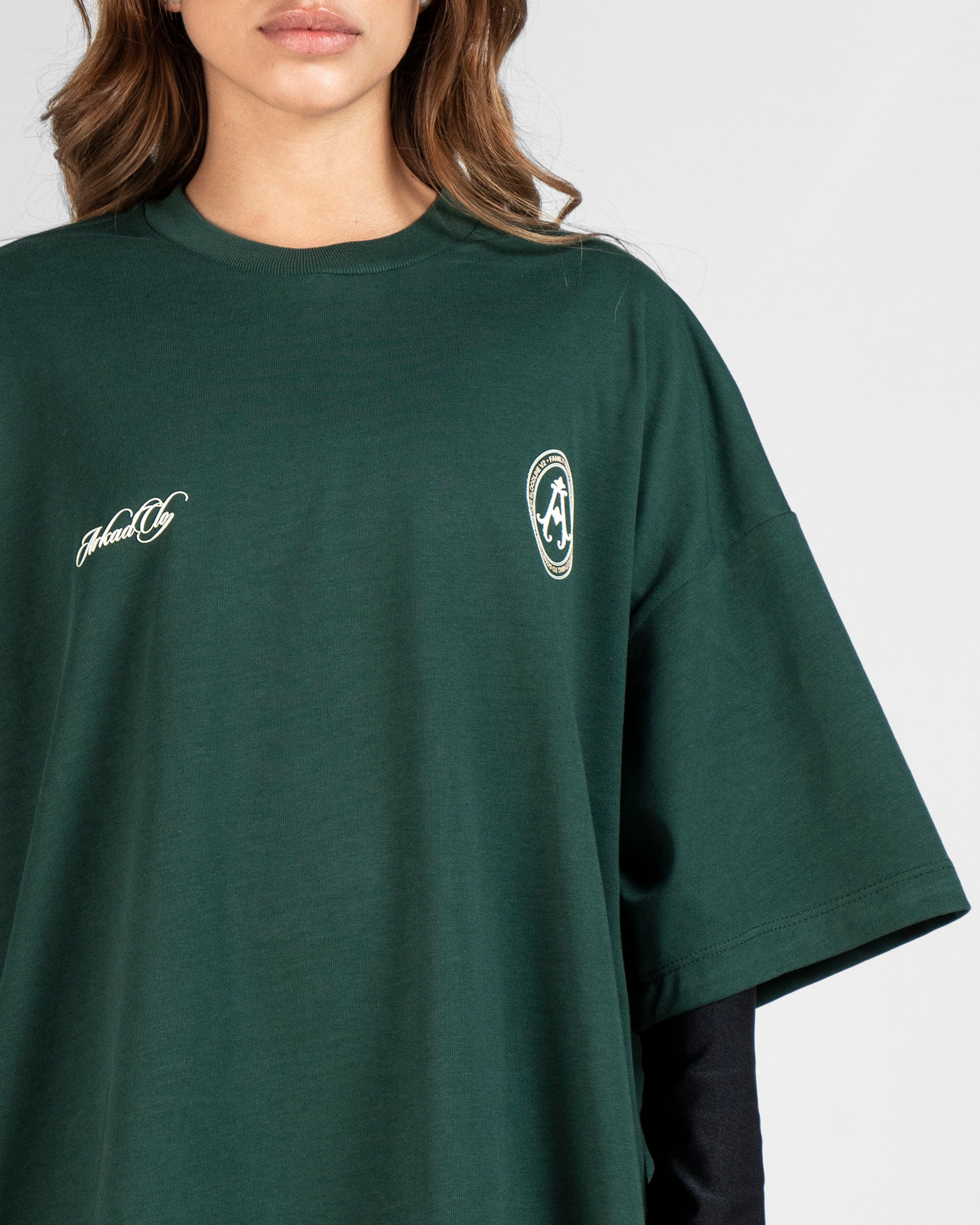 Tshirt Oversize Verde Arkad Clo