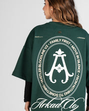 Tshirt Oversize Verde Arkad Clo