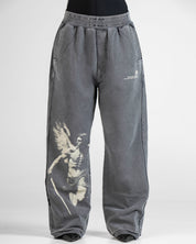 Trackpant Gris Hustler Unisex