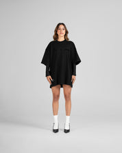 Tshirt Oversize Negra Velvet