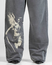 Trackpant Gris Hustler Unisex