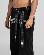 Bandana Negra Hustler