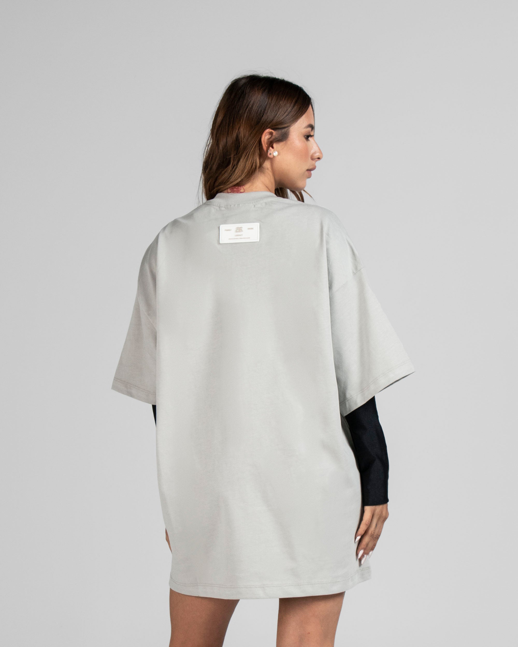 Tshirt Oversize Hustler Gray Unisex